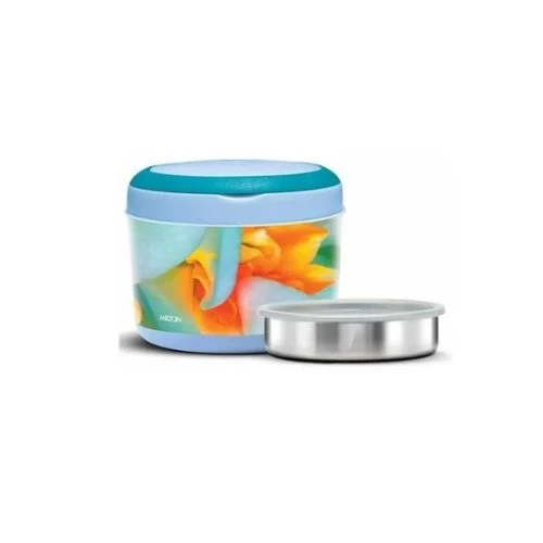 Floral Blue Brunch Insulated Stainless Steel Lunch Box 900ml