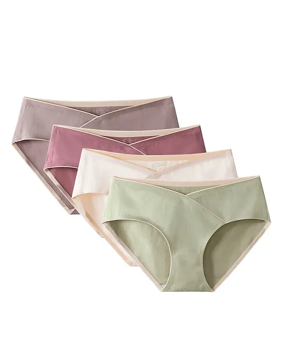 Maternity Seamless Low Waist Briefs - Set of 4 - M