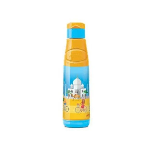 Milton Kool Fun Water Bottle, 515ml, Yellow