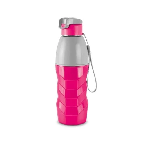 Milton Steel Racer Water Bottle, 520ml, Pink