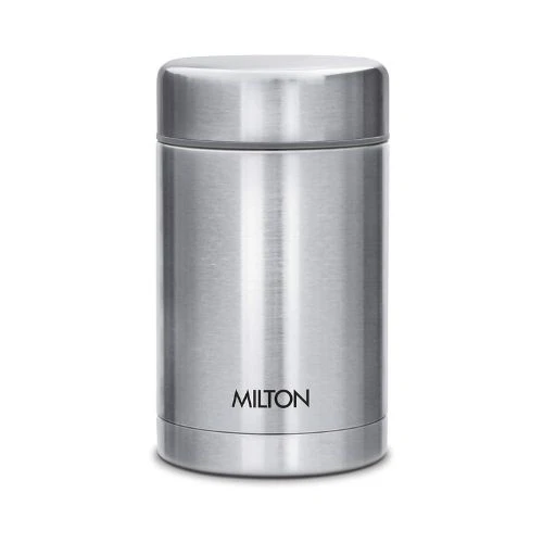 Milton Cruet Thermosteel Hot and Cold Soup Flask, 515 ml, Silver