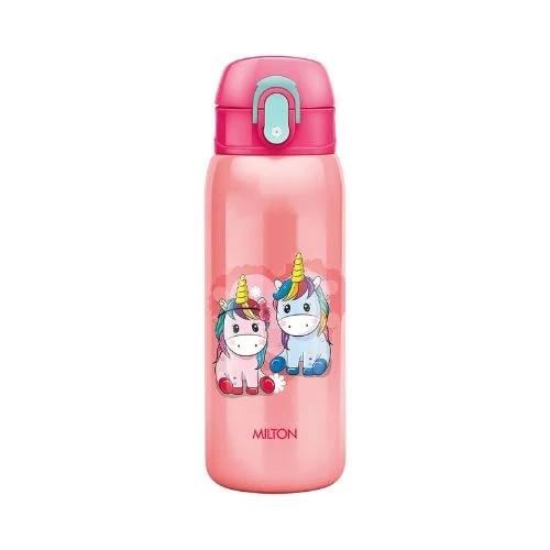 Milton Jolly Water Bottle, 390ml, Unicorn Pink