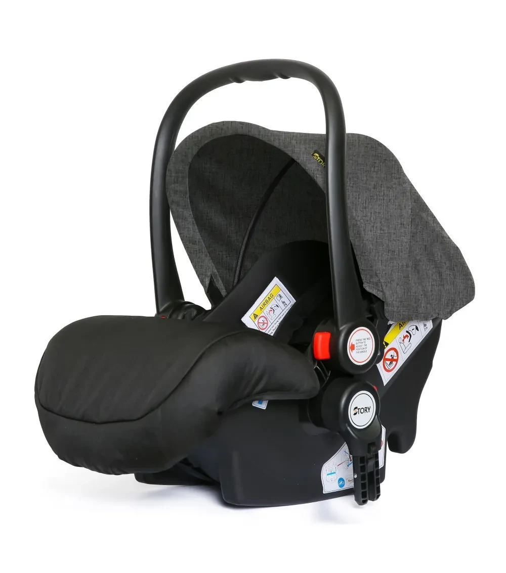 Infant Car Seat - Dark Grey(0 - 12 Months)
