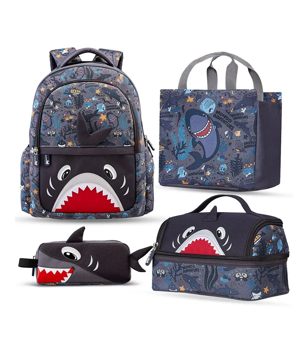 16 Inch School Bag with Lunch Bag, Handbag and Pencil Case (Set of 4)