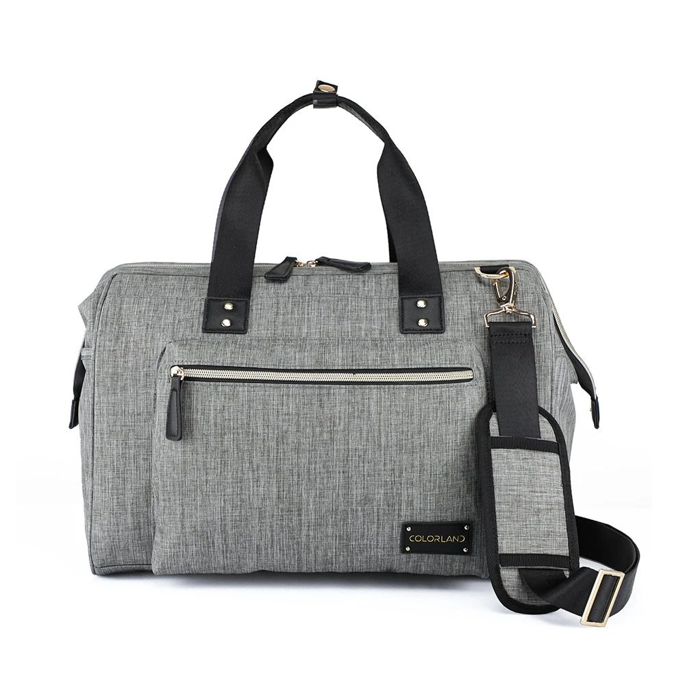 Mom Dad Diaper Bag - Grey