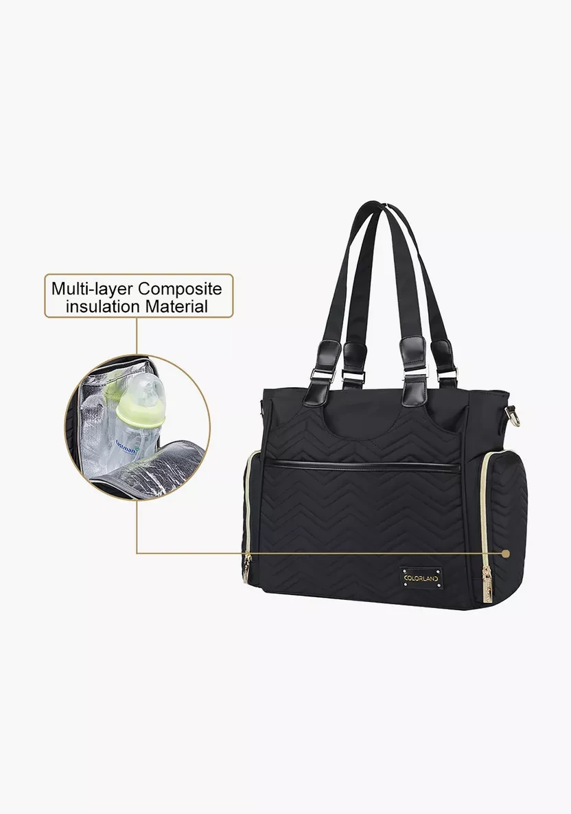 Matilda Diaper Bag - Black
