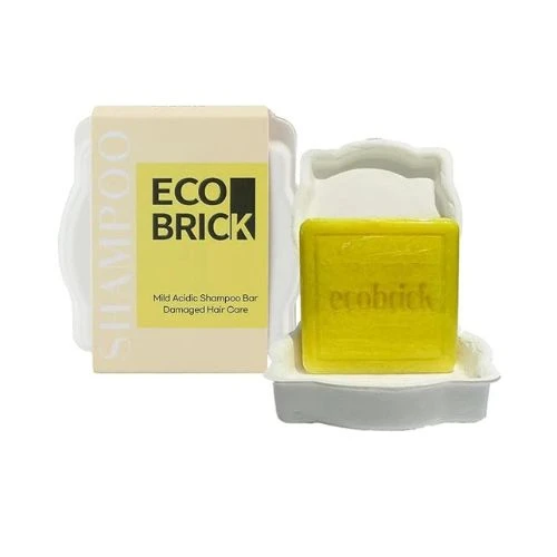 ECOBRICK Mild Acidic Shampoo Bar Damaged Hair Care