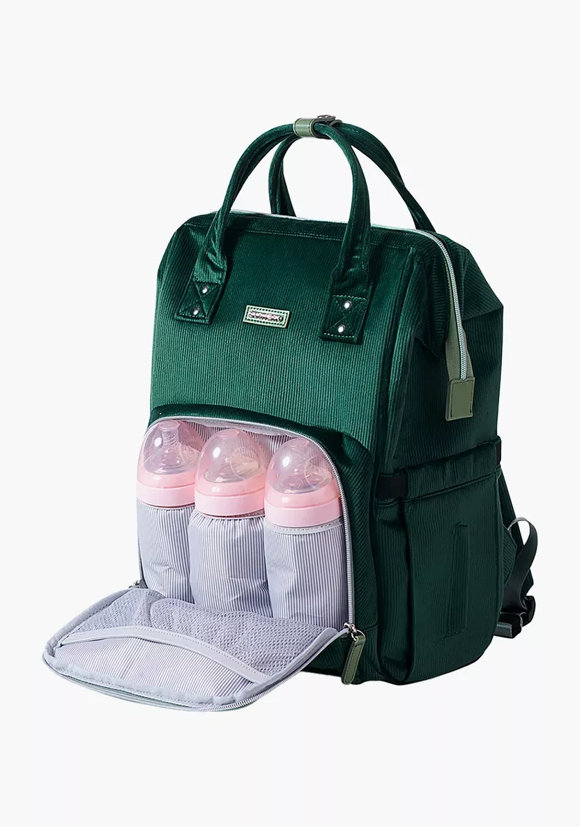 Diaper Bag Corduroy - Green