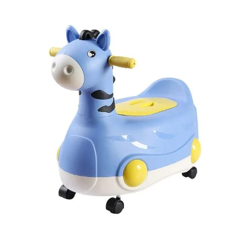 Horse Potty Car - Blue