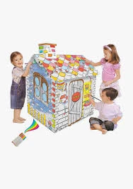Kids - Doodle Painting Rattan House