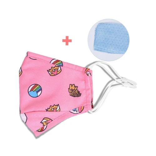 Kids Re - usable Face Mask - Unicorn - Pink