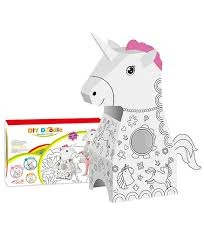 Kids - Doodle Art & Craft Coloring Wearable Unicorn