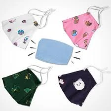 Re - usable masks set of 4 + 12 Filters