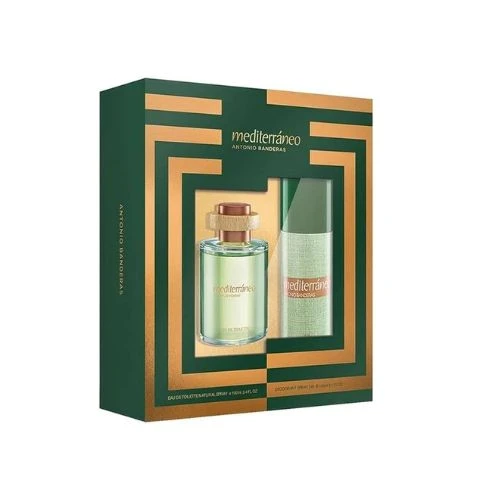 Antonio Banderas Mediterraneo (M) EDT 100ml + Deo 150ml Gift Set Perfumes