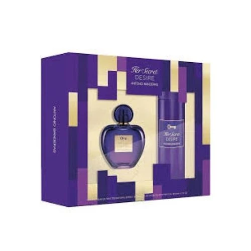 AB Her Secret Desire (L) EDT 50ml + Deo 150ml Set for Women Perfumes