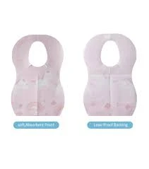 Disposable Baby Bibs - 20 pcs - Pink