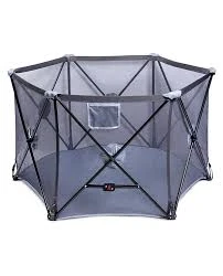 Foldable Playard - Grey