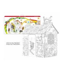 DIY Doodle Painting Jungle House