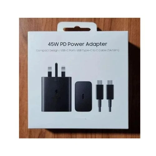 Samsung 45W PD Power Adapter with Charging Cable