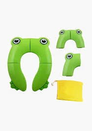 Foldable Travel Potty with Carry Bag - Green