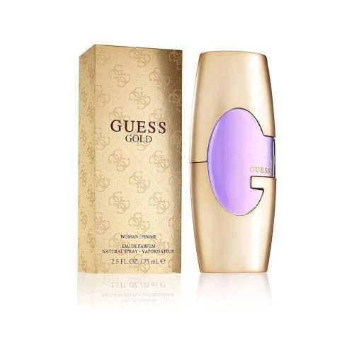 GUESS Gold Eau de Parfum for Women 75ML – Glamorous & Elegant Fragrance