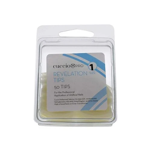 CUCCIO Tips French White - 50 Pcs