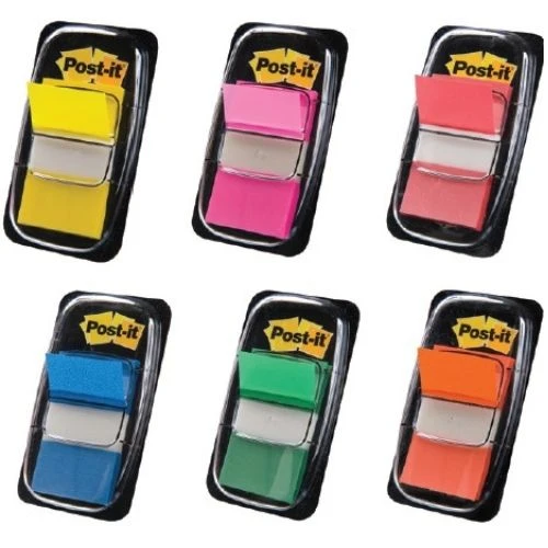 3M Post-It® Flags 680 1X1.7IN, 50FL/PD, 36/CV - RED