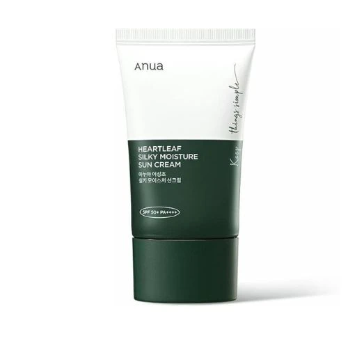 Anua Heartleaf Silky Moisture Sun Cream 50ml