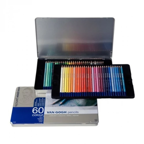 VAN GOGH COLOUR PENCILS COMPLETE SET WITH 60 COLOURS