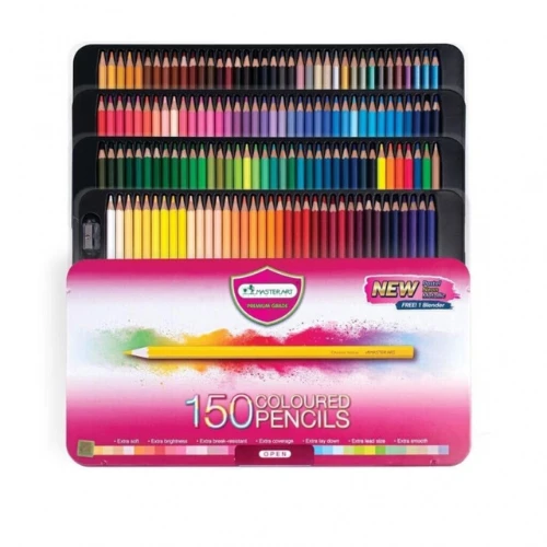 MASTER ART Premium Grade Colored Pencils Set of 150colors.
