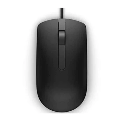 Dell MS116 Wired Optical Mouse – Reliable, Comfortable, and Affordable