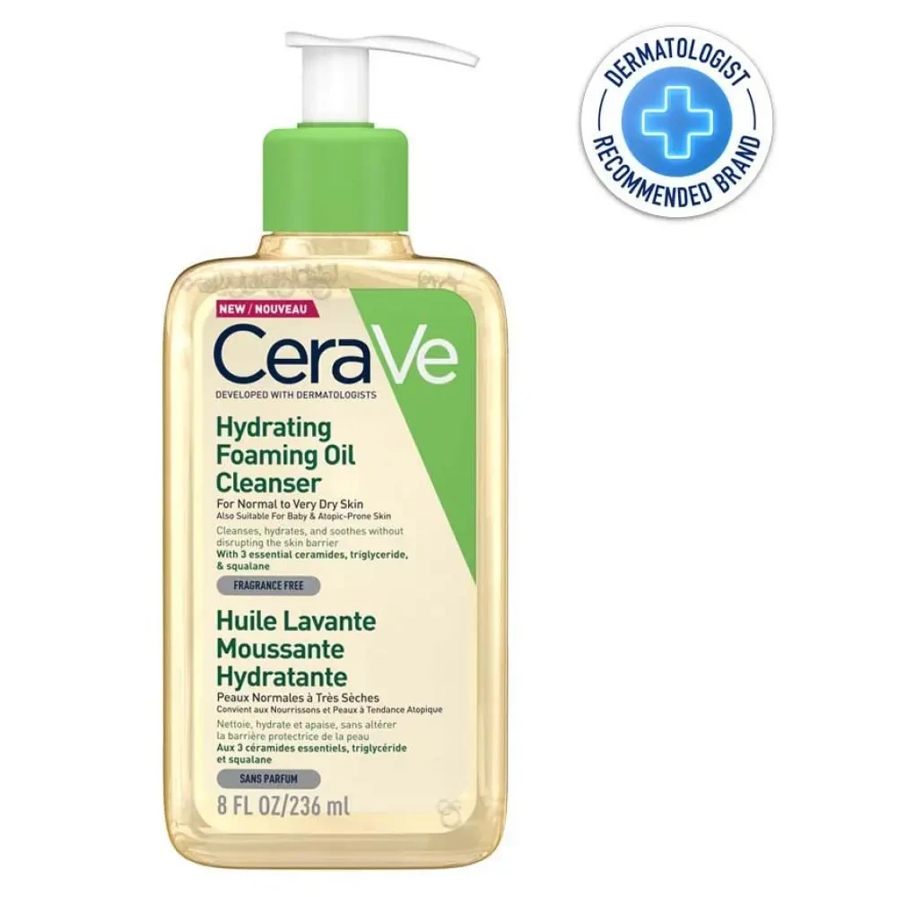 Cerave Hydrating Foaming Oil Cleanser 236ml