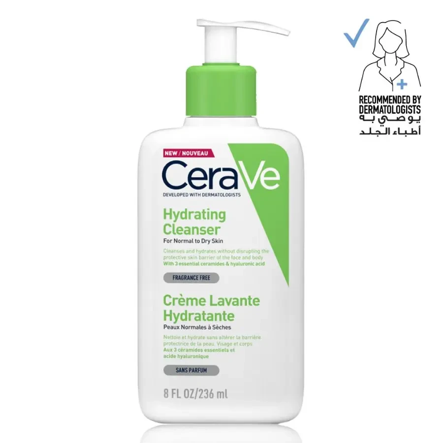 CeraVe Hydrating Cleanser For Normal To Dry Skin 236ml