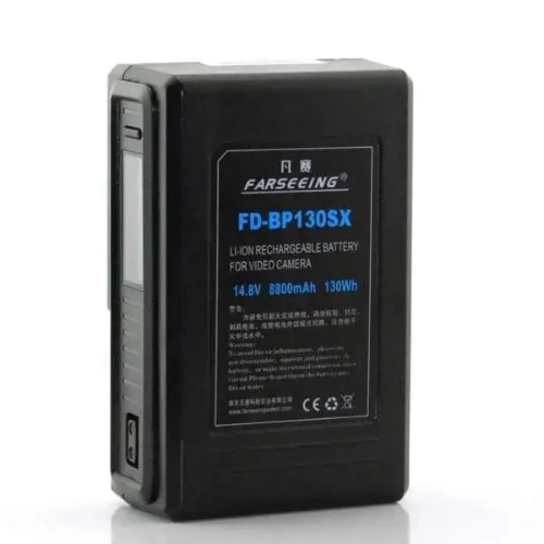 Farseeing Camera Li-Ion Battery FD-BP130SX 130Wh, V-Mount, LCDI
