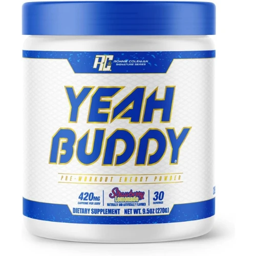 Ronnie Coleman, Yeah Buddy Pre Workout, Strawberry Lemonade, 30 Serving