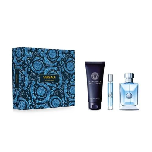Versace Pour Homme EDT 100ML Gift Set | With Shower Gel & Mini