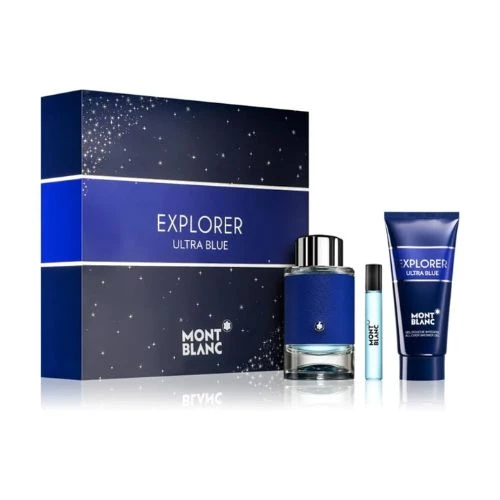 Mont Blanc Legend Blue Gift Set | EDP 100ML + SG 100ML + Mini