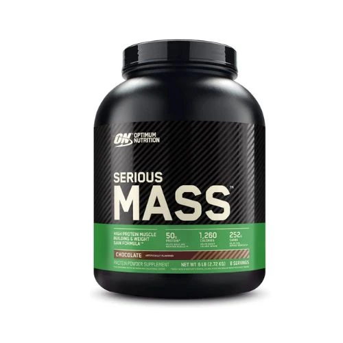 Optimum Nutrition (ON) Serious Mass,Chocolate, 6 Lbs