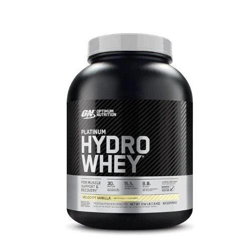 Optimum Nutrition (ON) Platinum Hydro Whey Protein Powder 3.5 lbs (Velocity Vanilla)