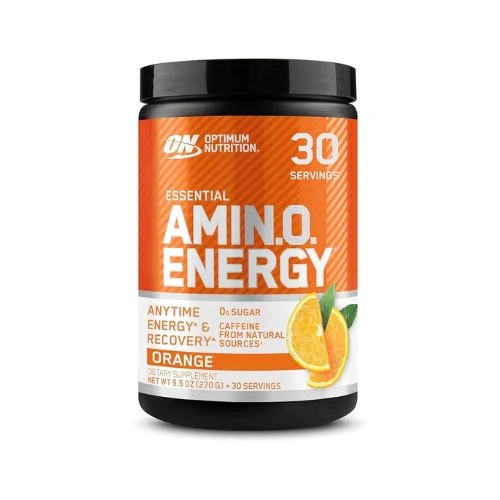 Optimum Nutrition, ESSENTIAL AMIN.O. ENERGY, Orange Cooler, 9.5 oz