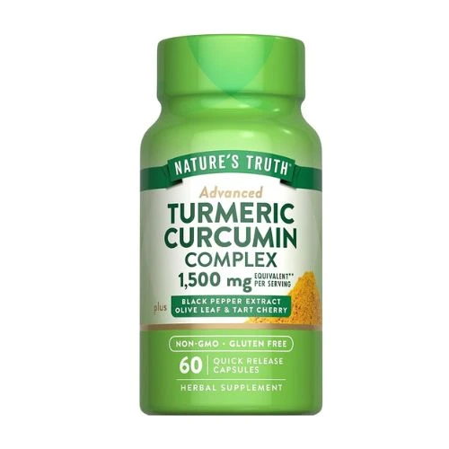 Nature's Truth Turmeric Curcumin Advanced Complex 60 Capsules