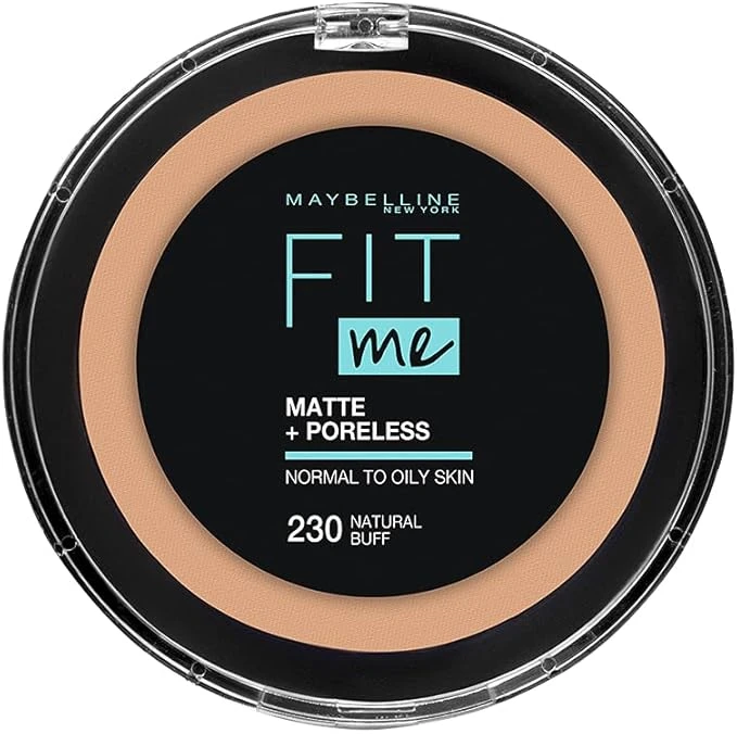 Maybelline New York Fit Me Matte & Poreless Powder, 230 Natural Buff, 54 Gm