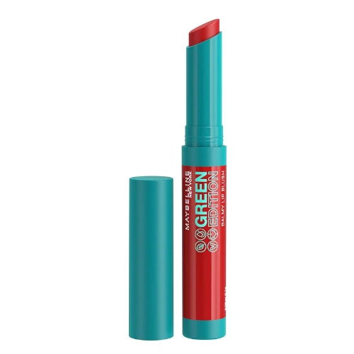 Maybelline Green Edition Balmy Lip Blush, Formulated With Mango Oil, Bonfire