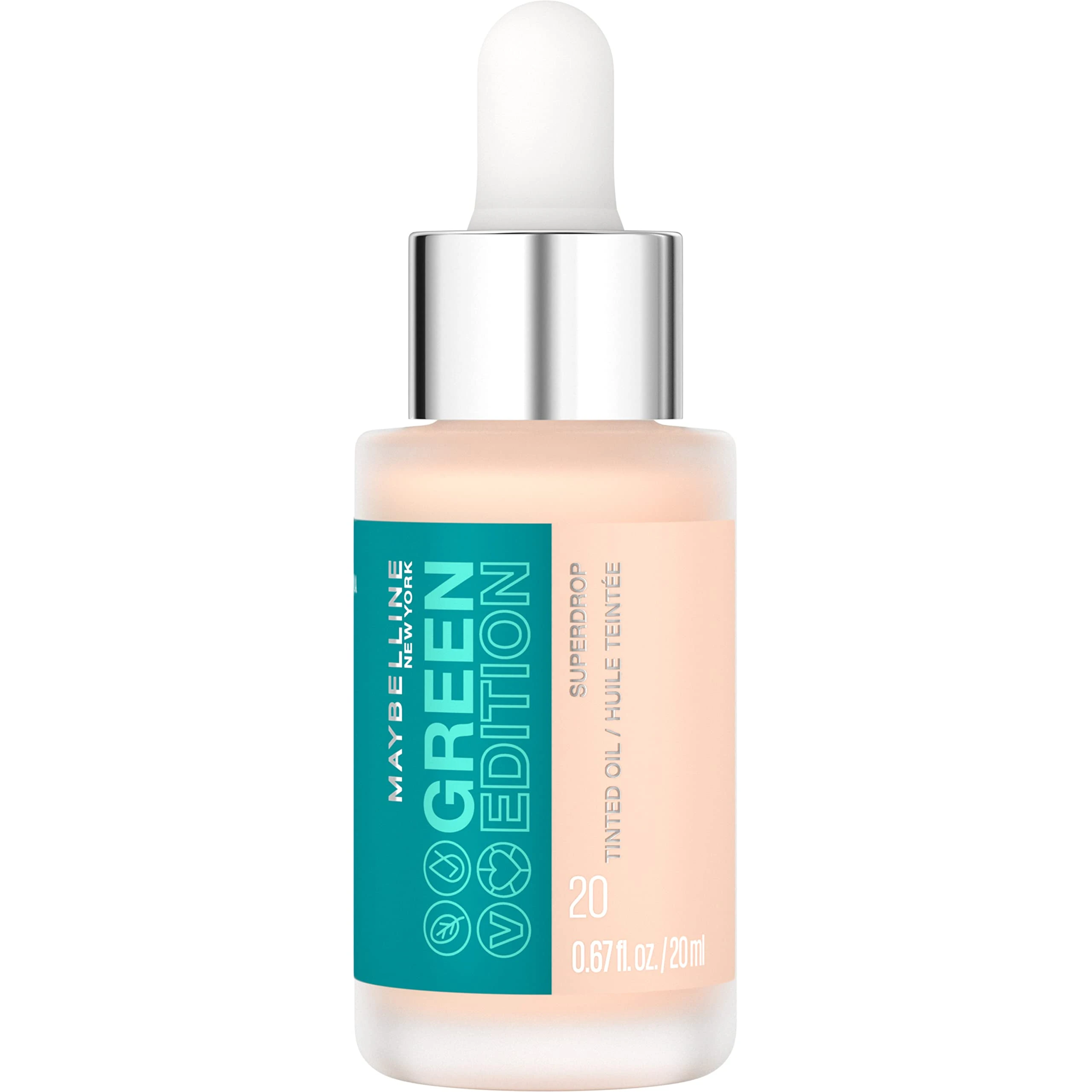 Maybelline Green Edition Superdrop Tinted Oil, Natural Coverage - 20 - Target