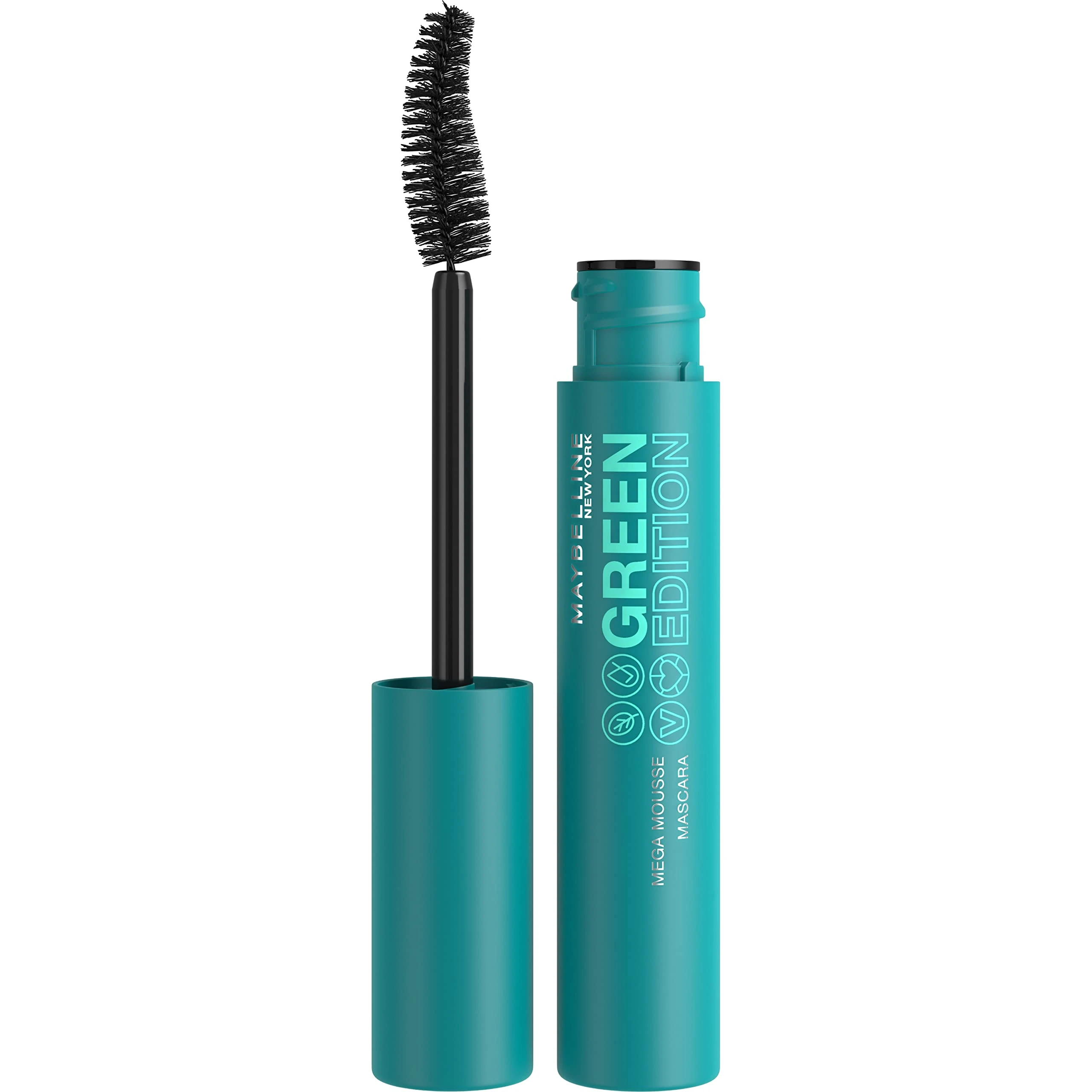 Maybelline Green Edition Mega Mousse Mascara, 002 - Very Black