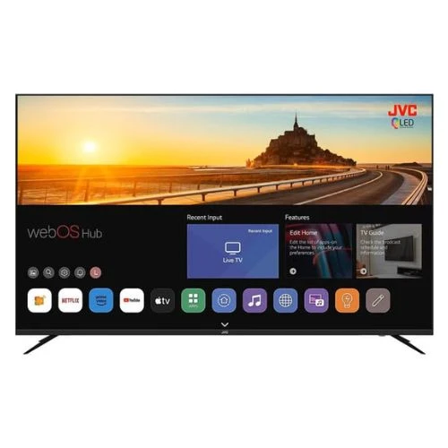 JVC 65" Edgeless 4K QLED Smart TV (Model: LT-65NQ7155) with webOS, Dolby Audio & Magic Remote