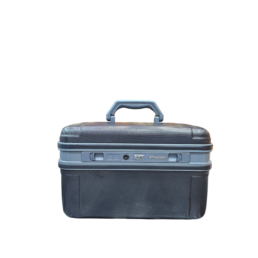 President Large Hard Shell Vanity Case – Lockable Travel Organizer Box