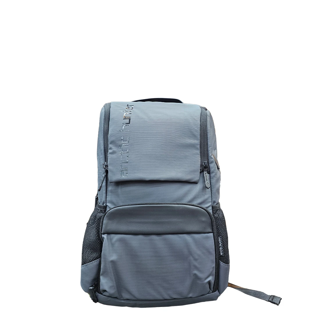 Arctic Hunter Grey Tactical Backpack – Urban Smart Organizer with Tech Compartments