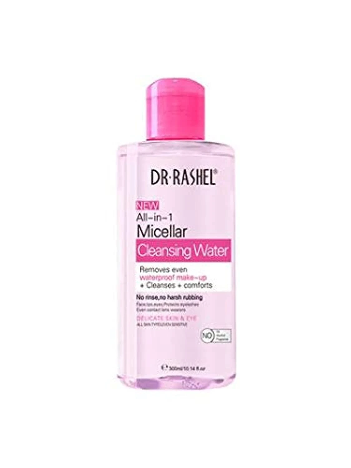 Dr. Rashel All-In-1 Micellar Cleansing Water Deep Action Gentle Moisture Makeup Remover Water-300ml