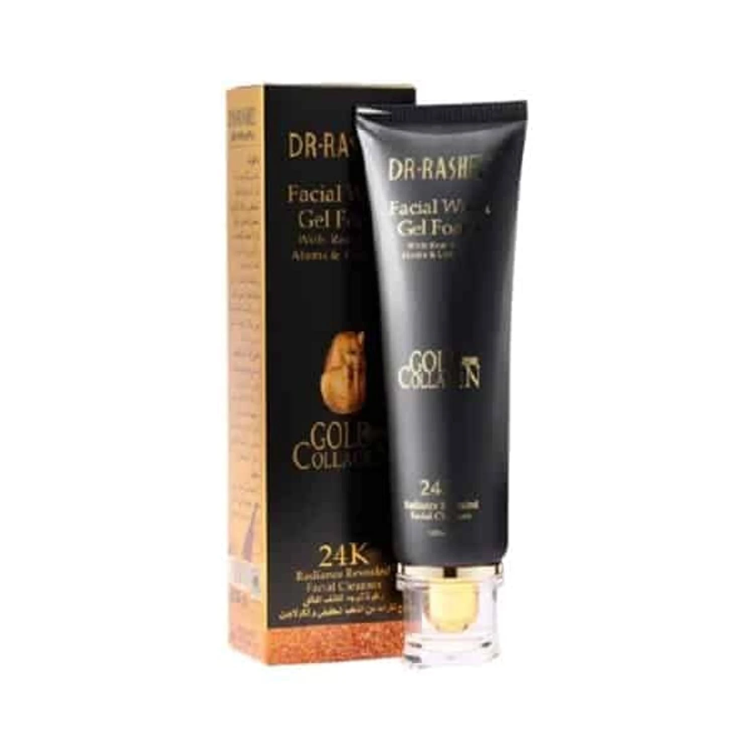 Dr.Rashel Facial wash Gel Foam with Real Gold Atoms & Collagen